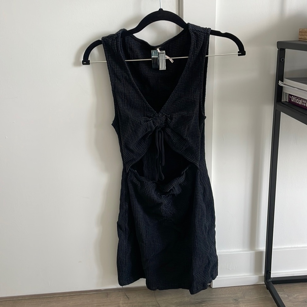 Free people cutout mini dress - XS